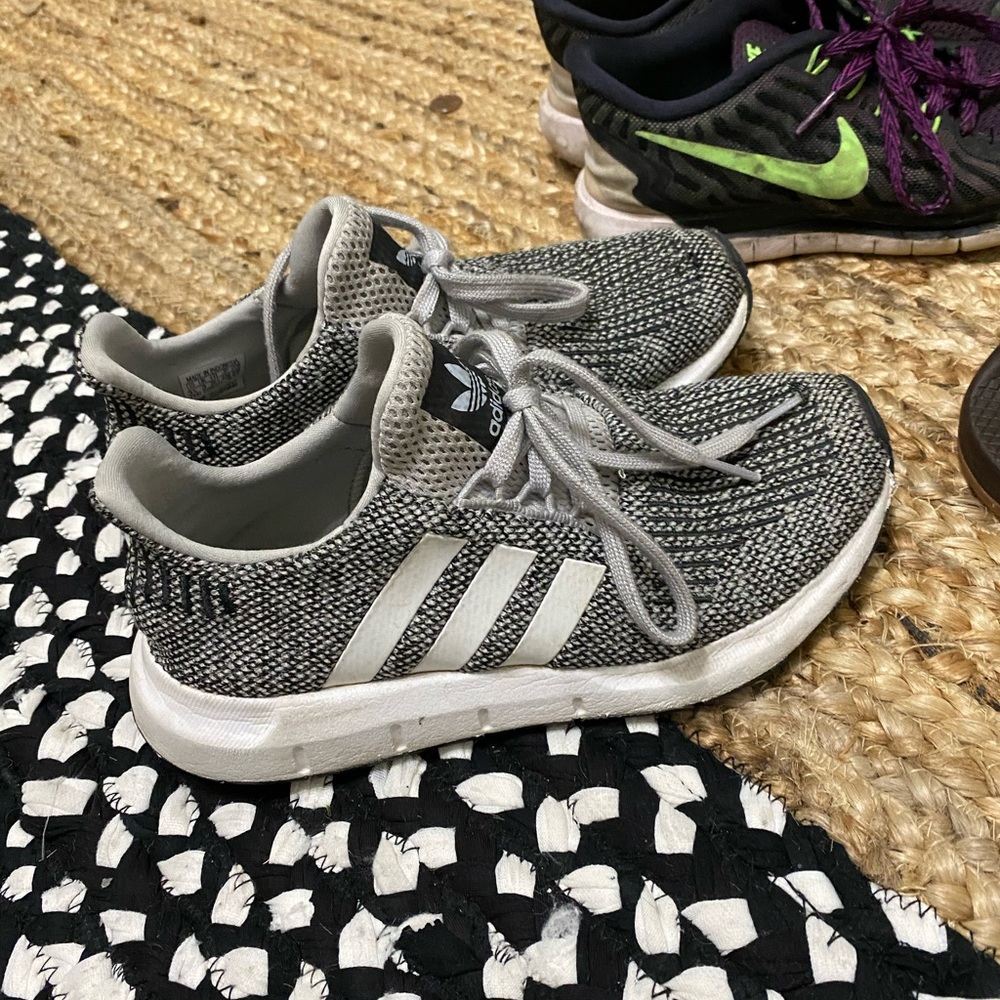 Adidas shoes.